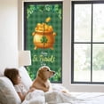 thumbnail image 3 of St Patricks Day Window Privacy Film, Gold Coin Green Shamrock Spring Watercolor Plaid Static Cling UV Sun Blocking Tint Film Heat Control Windows Films for Bedroom Bathroom, Window Stickers 23.6"x59", 3 of 8