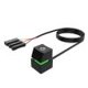 thumbnail image 1 of Interruptor De Alimentación Luces LED verdes PC Computadora de escritorio Interruptor de encendido y apagado Cable de extensión (Negro 4m), 1 of 9