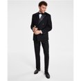 thumbnail image 1 of Tayion Collection Blazer Homme à Double Boutonnage, Noir, 46 Régulier, 1 of 1