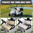 thumbnail image 5 of POLERO Golf Cart Seat Covers Universal Fit for Club Car Precedent Ordinary Seat Cushion, Pink Bow Tie Golf Print Fashion Golfcart Decorations Soft and Comfortable, Breathable & Easy to Clean, 5 of 8