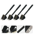 thumbnail image 4 of Miangastore Brosse à Récurer pour Gril d'Extérieur, Conception Ergonomique, Lot de 4, 14,2 X 3 Po, Noir, 4 of 8