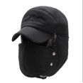 thumbnail image 1 of Men'S Winter Aviator Hat Trapper Hat Windproof Warm Winter Hat With Ear Flaps Men Baseball Cap Peaked Cap, 1 of 6