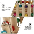 thumbnail image 3 of Miangastore Bird Climbing Toy Parrot Swing Toy Brown for Budgies 1 Set, 3 of 9