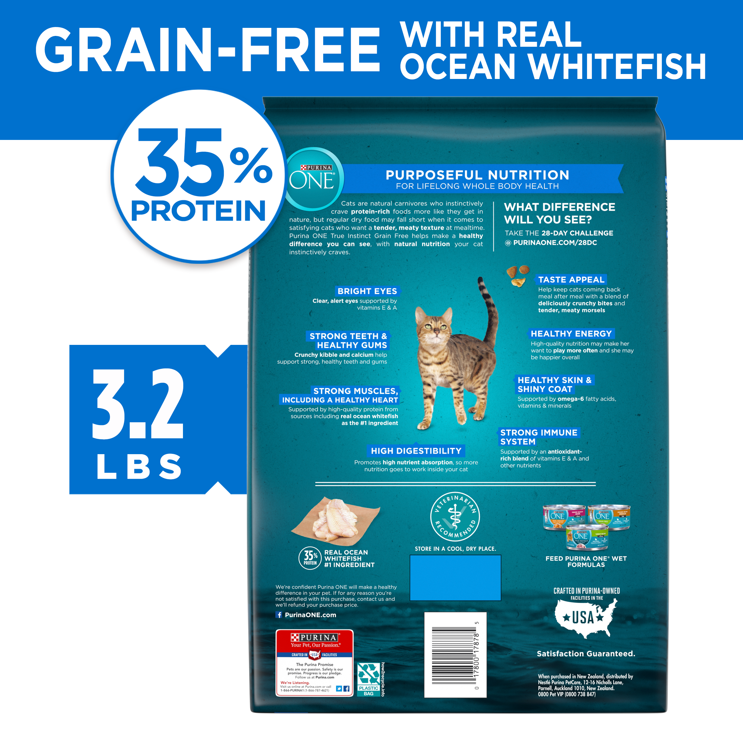 purina one true instinct grain free cat food