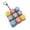 C, variant on 9 Key Mechanical Switches Tester With Tactiled Clicks Sound For Anxieties Relief And Focusing Training with Keychain