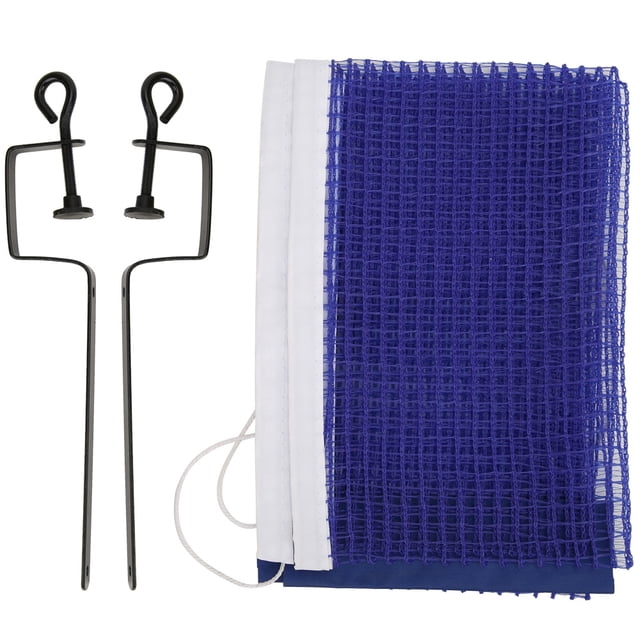 Table de Tennis Netwith Bracket,Portable Simple Polyester Tennis Ping-Pong Netwith Bracket Tennis Net Optimisé pour l'Excellence