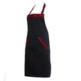 thumbnail image 5 of Yesbay Long Man Women Waist Apron with Pocket Catering Chef Waiter Bar Waterproof,Apron-Red, 5 of 6