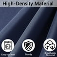 thumbnail image 4 of FKS LIFE Outdoor Patio Cushion Cover Outdoor Furniture Sofa Cushion Covers Waterproof 25.6x25.6x3.9 inches(14pack, Dark Blue), 4 of 7