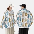 thumbnail image 4 of Fotbe Cartoon Poodle Dog Chaqueta con Protección Solar UPF 50+ para Hombre y Mujer, Camisa con Capucha y Bolsillos-XX-Large, 4 of 7