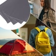 thumbnail image 5 of Unique Bargains 4Pcs Waterproof Tent Self-Adhesive Repair Patches for Outdoors Polyester Fiber Nylon Dark Gray, 5 of 5