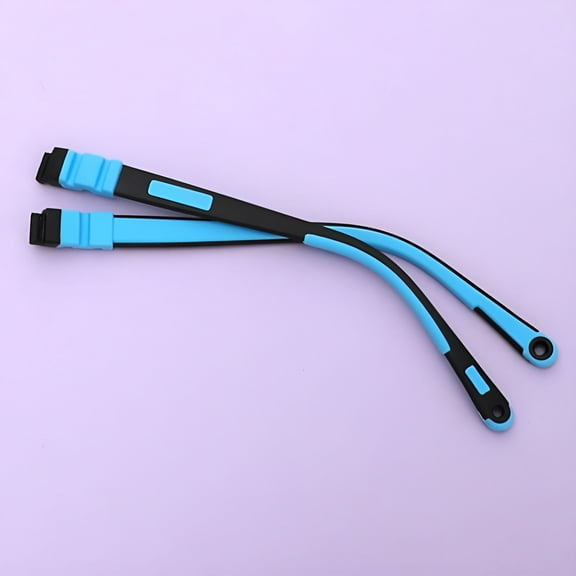 GJX Silicone Eyeglasses Snap-on Anti-Slip Glasses Arm Replacement Leg Spectacle Frame Eyewear Accessories