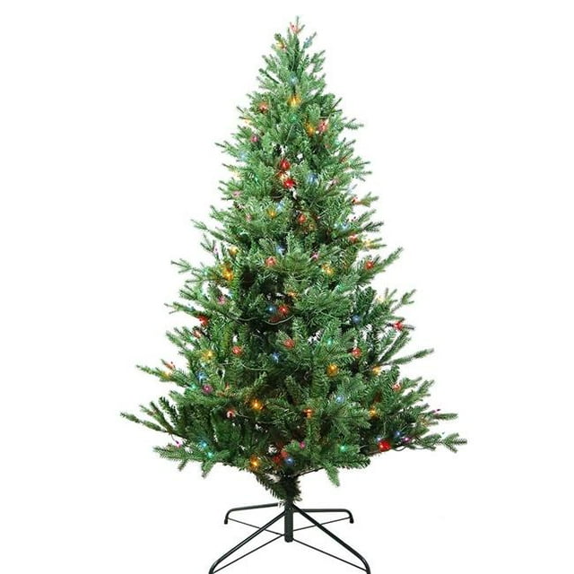 Arbre de Pin de Jackson Incandescent Multicolore Pré-Éclairé de 6 Pi