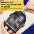 thumbnail image 2 of yeacher Electric Pencil Sharpener with Dual Power Options - Automatic/Manual Modes, USB/Battery Operated, Auto Shut-Off, Includes Replacement Blade & DIY Stickers, Black, 2 of 6