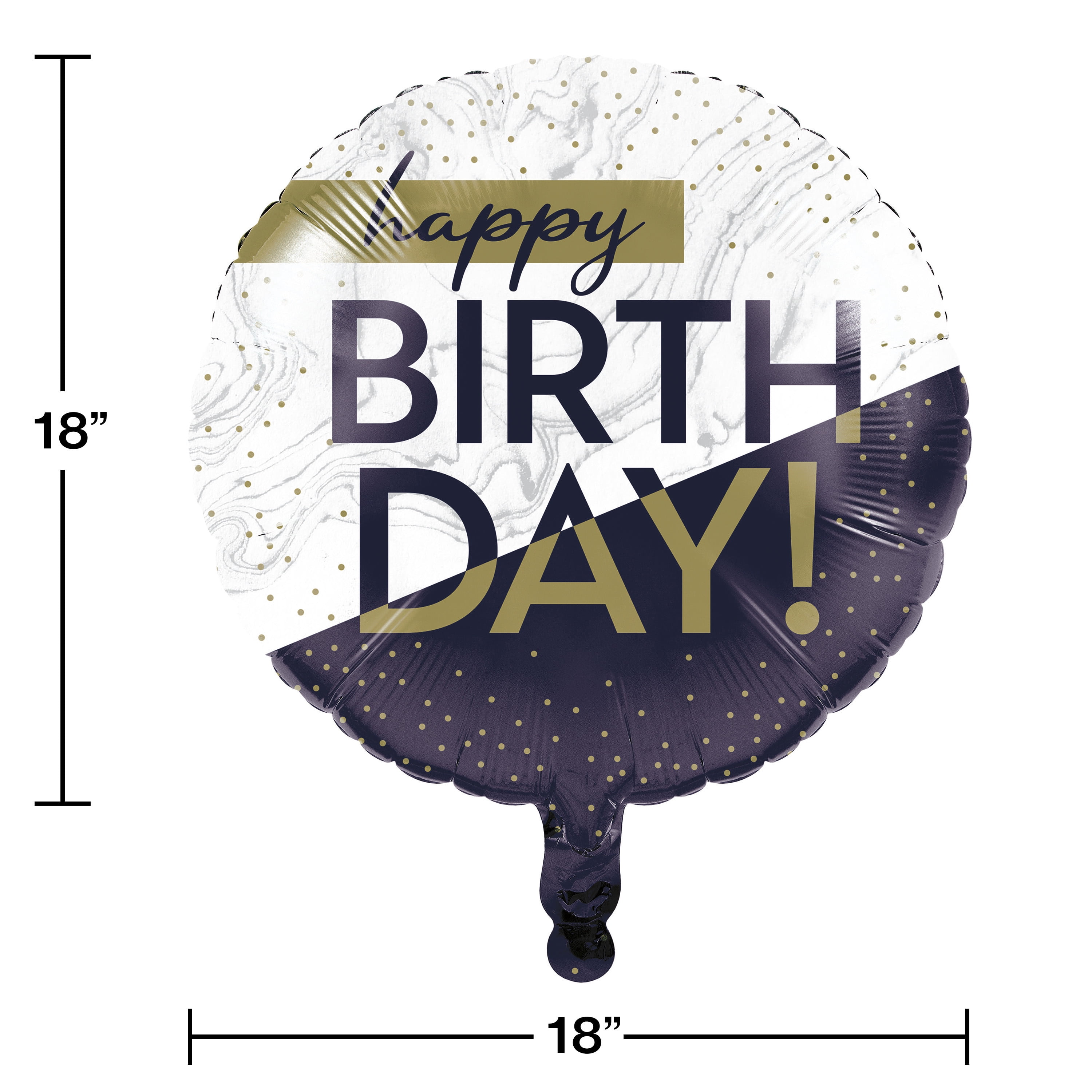 Creative Converting Birthday Paper Party Decoration Kits, (10 Pieces)