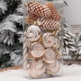 thumbnail image 5 of 15 piezas de bolas de caramelo navideñas irrompibles colgantes de plástico elegantes con forma de piruleta y piña reutilizables para decoración navideña, 5 of 5