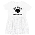 thumbnail image 3 of Inktastic Graduation My Uncle Graduated Girls Toddler Dress, 3 of 5