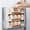 61#White, variant on Egg Holder for Refrigerator Stackable Storage Box Side Door Rack 10 Egg Capacity Date Timer Sliding Design Space Saving Fridge Organizer BPA Free Plastic Kitchen Pantry Fresh Preservation Easy Access