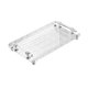 thumbnail image 5 of Bandeja rectangular para servir, bandeja acrílica para servir, ideal para oficina, hogar y comedor. Rayas, 5 of 9