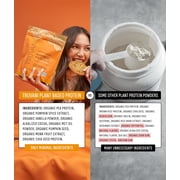 Truvani Vegan Plant Based Pea Protein Powder | Organic | Pumpkin Spice | 20 Servings | Gluten & Dairy Free