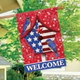 thumbnail image 5 of Briarwood Lane American Bluebirds House Flag, 5 of 8