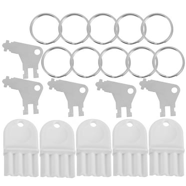 Tingshir 2 Sets Commercial Toilet Dispenser Keys Paper Towel Dispenser Key Replacement Keys