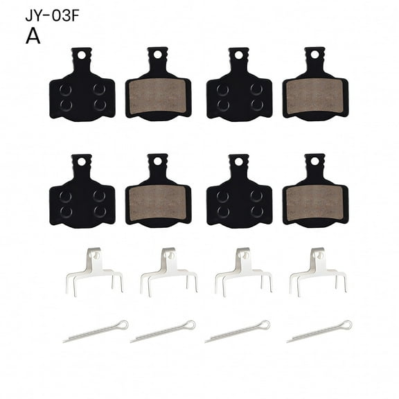 MELIVO Electric E-bike Disc Brake Pad 1 Set Bicycle Brake Pad Greatest Biting Force Wear-resistant Low Noise High Temperature Resistant Great Friction Brake