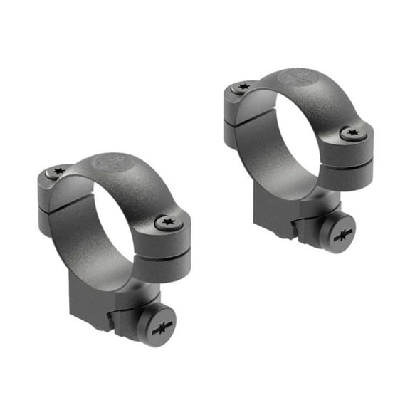 Leupold Ruger #1 & 77/22 Ring Mounts 30mm Medium Matte Black