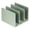 Green, variant on Desk Bookend ABS Book End 3 Section Book Organiser Book Divider Magazine Stand