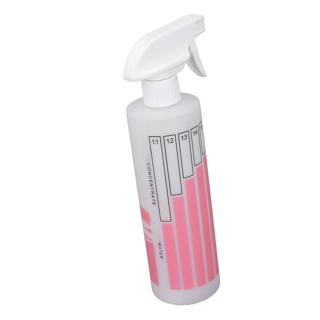 Botella De Niebla Recargable, Botella De Spray De Agua, Diseño Translúcido, Plástico HDPE, 4 Piezas, 500 Ml, Gatillo Ergonómico Para Jardinería Y Plantación