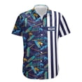 thumbnail image 3 of Camisa de playa con estampado 3D de perro y animal divertido, lindas camisetas con gráficos de mascotas para hombres, ropa, camisas hawaianas casuales, blusas de manga corta para niños, 3 of 5