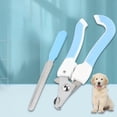 thumbnail image 2 of Pet Nail Clippers with Sickle, Large Dog Nail Clippers, Multifunctional Stainless Steel Grooming Scissors for Teddy Cats and Dogs, 2 of 5