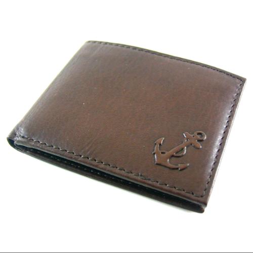 nautica genuine leather wallet