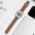 thumbnail image 3 of ALMNVO UP Leather Compatible with Apple Watch Bands iWatch Band 41mm 40mm 38mm 45mm 44mm 42mm Ultra 49mm UP Soft Leather Wristbands Women Men for iWatch Series 9 8 7 SE 6 5 4 3 2 1, 3 of 15