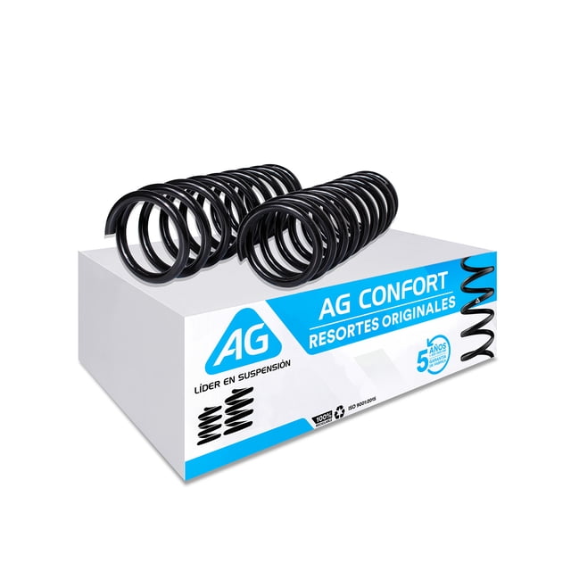 Resortes AG para Auto Traseros para Pontiac Aztek 2001 a 2005 2 Piezas Nuevos