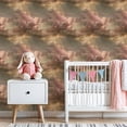 thumbnail image 3 of Peel and Stick Wallpaper Muted Sepia Sky Print Painterly Cloud Textures Contact Paper for Walls Nursery 23.6in x 9.8ft Decorative Self Adhesive Stick on Wall Paper for Bedroom Drawers Bathroom, 3 of 8