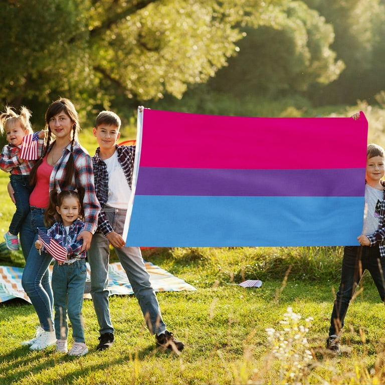 Il nuovo Pride Flags PROGRESS PRIDE FLAG LGBTQ+ arcobaleno bandiera Quasar 'Progress' Foto stock