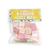 Mosaic Mercantile Patchwork Tiles - Pink/Coral, 6 oz