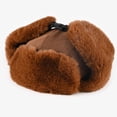 thumbnail image 3 of Jiibva Unisex Winter Trapper Hat, Thickened Winter Ushanka Hat, Mens Pilot Bomber Hat With Ear Flaps for Outdoor Skiing Skating, 3 of 7