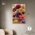 thumbnail image 4 of Blossoming from Sunsets Canvas Print Autum Art by Art Remedy, White Frame, 30 x 45, 4 of 6