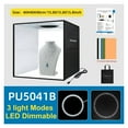 thumbnail image 2 of Lightbox 20cm 25cm 30cm 40cm Light Box Mini Photo Studio Box Photography Light Studio Shooting Tent Box Kit&6 Backdrops ,Photographic Equipment, 2 of 5
