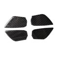 thumbnail image 2 of CUBIERTA de LA CUBIERTA de LA MANIJA de LA FIBRA de CARBONO NEGRA para EL ACCESORIO DEL AUTO de SM SunniMix Revestimiento de la tapa del asa de la manija de la puerta, 2 of 8