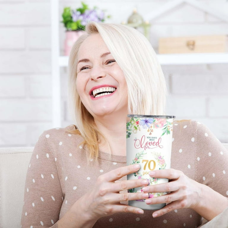 Happy 70th Birthday Gift Spoon – Engraved Stainless Steel Teaspoon For Ice Cream, Coffee, Or Soup (70 Yr Old Gift Idea)