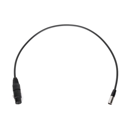 UPC: 0606184858576 | Wooden Camera 20  Mini 3-Pin XLR Male to Full 3-Pin XLR Female Audio Cable for BMPCC 6K/4K