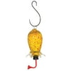 World Source Partners BA05714 18 Oz Yellow & Red Glass Cylinder Hummingbird Feed