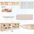 thumbnail image 5 of SIEYIO Solid Wood Climbing Board Finger Strengths Training Board Portables Hangboards for Home and Outdoor Training, 5 of 7