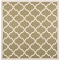 thumbnail image 1 of Safavieh Tapis Vert Intérieur Extérieur - Carré 5 Pieds3 Pouces, 1 of 4