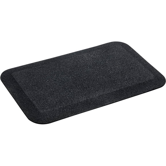 Playsafer Playground Safety Rubber Wearmat for Swingsets & Slides, 1" Thick, 24" x 40", Black