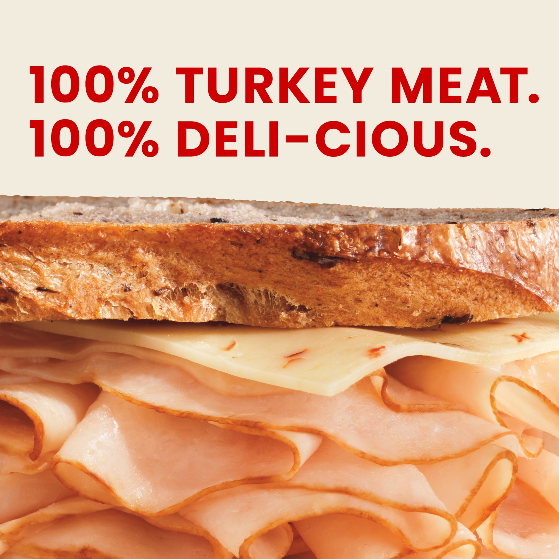 Hillshire Farm Ultra Thin Sliced Honey Roasted Turkey Breast Lunchmeat, 16 oz Plastic Tub, Refrigerated