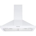 thumbnail image 3 of Ancona AN-1558 30" 280 CFM Convertible Wall Mount Pyramid Range Hood in White, 3 of 8