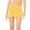 Yellow, variant on Bodycon Mini Skirt for Women Stretchy High Waist Short Skirt Casual Club Tennis Basic Summer Skirts